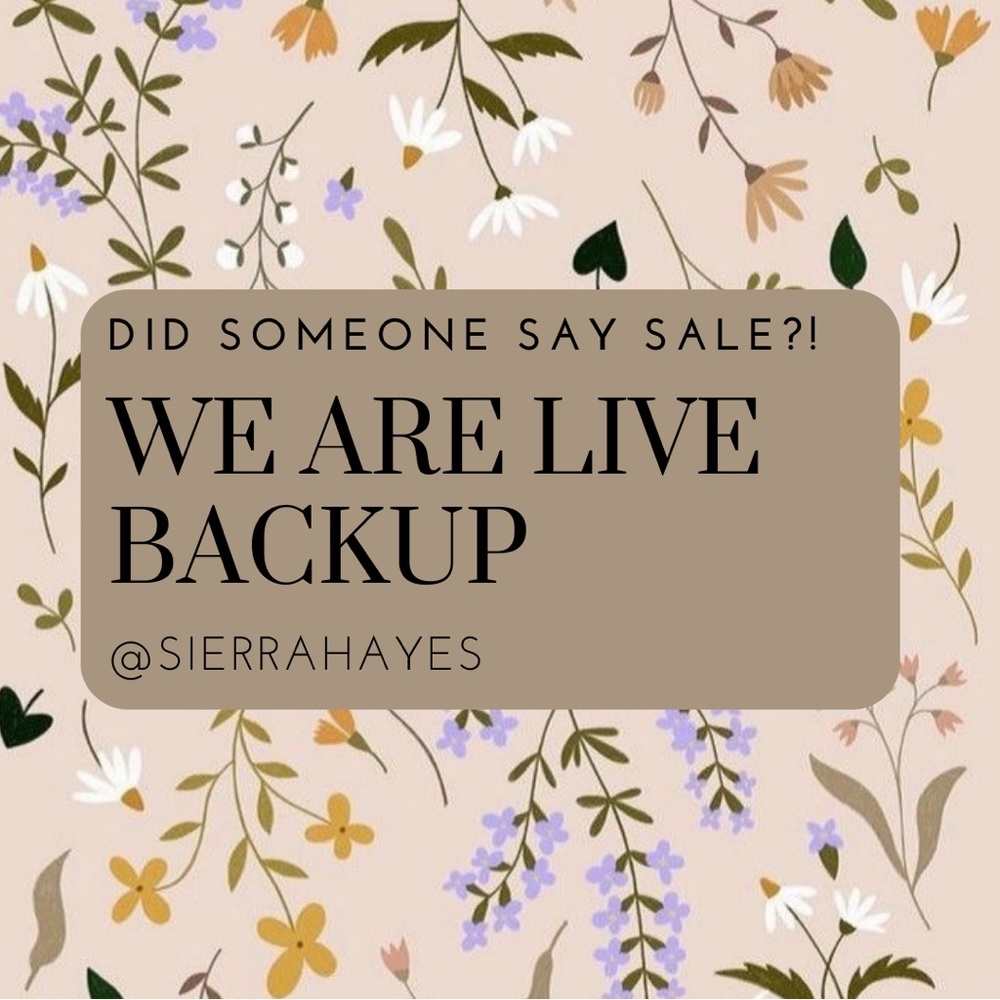 BACKUP LIVE NOTIFICATION 🤪